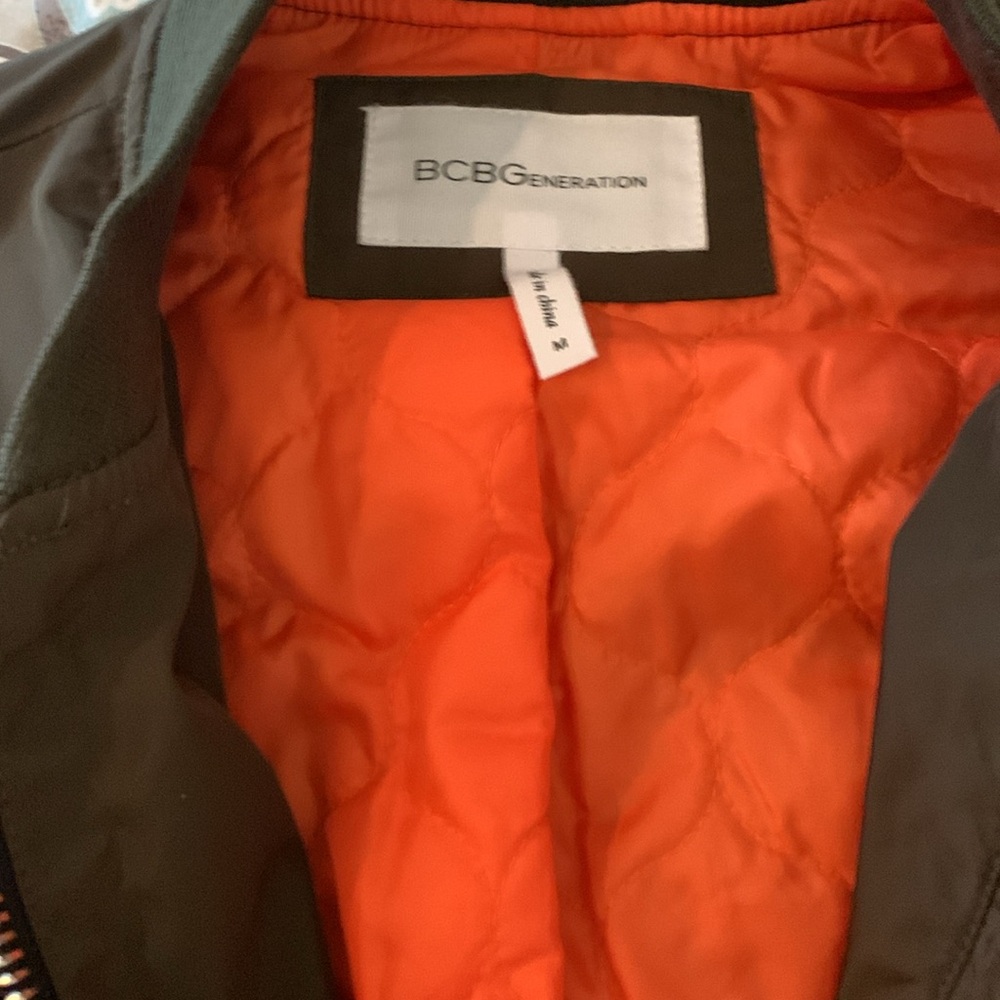 Bcbgeneration Bomber/Flight Jacket, Size Medium - image 7